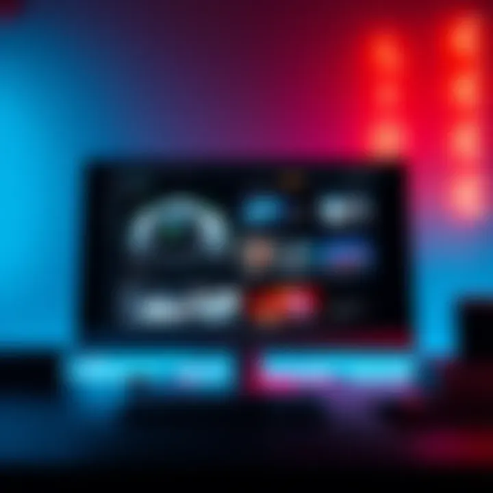 Website showcasing mods A computer screen displaying a new website with various mod options and features for online activities