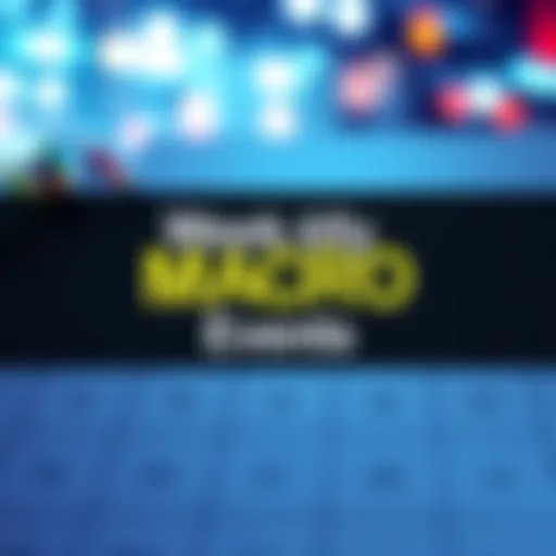 A calendar with highlighted dates for key macroeconomic events impacting investors