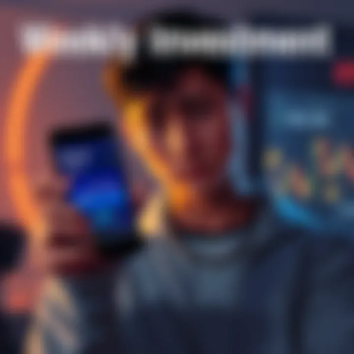 A person holding a smartphone displaying a chart of Solana's price movements, with a worried expression, symbolizing ongoing investments in cryptocurrency despite losses.