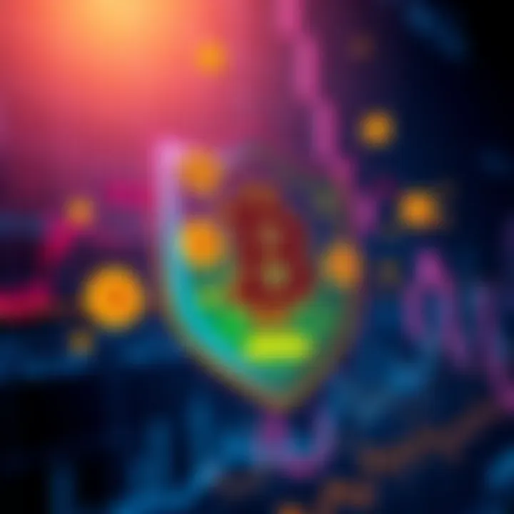 Welford Protocol Overview Illustration showing a firewall with Bitcoin symbols and a Z-Score graph, highlighting smart investing