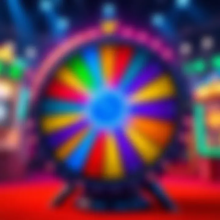 A colorful game wheel showing an option to disable bid tokens, highlighting a proposal for better gameplay experience.