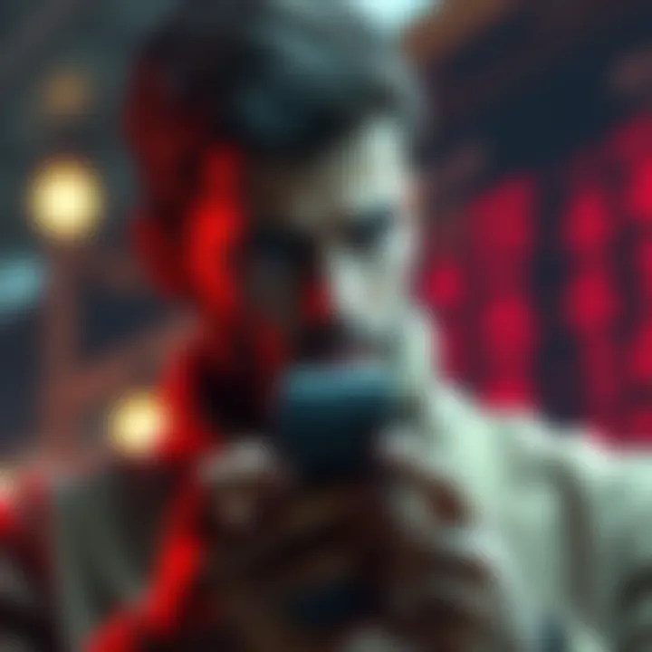 A person looking concerned while checking their cryptocurrency account on a mobile device, highlighting issues with fund safety on exchanges.