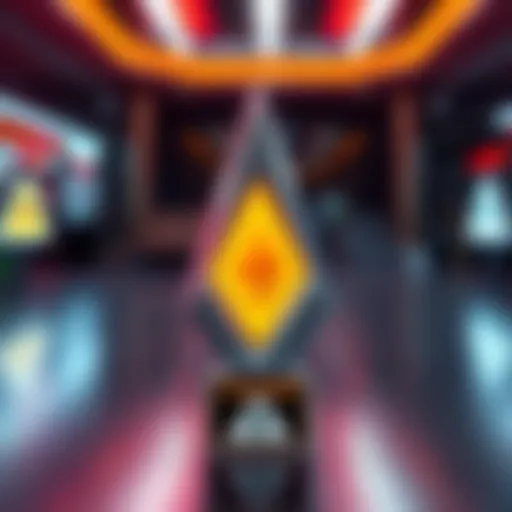 Visual representation of wrapped Litecoin on Ethereum with caution signs and Uniswap icons showing potential risks.