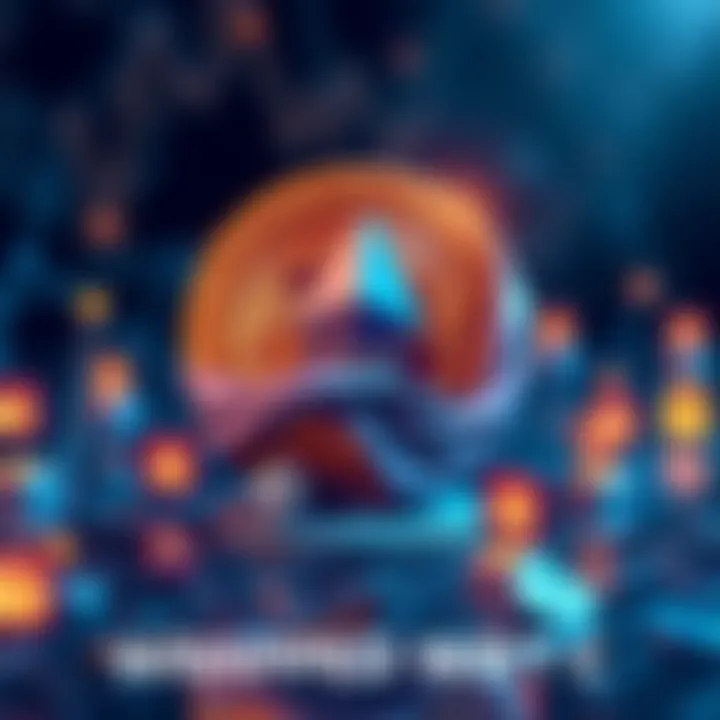 An illustration showing Wrapped Bitcoin (WBTC) symbol linked to Ethereum blockchain with security icons around it