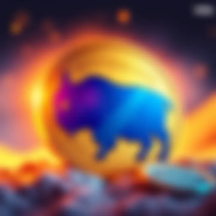 Illustration of Wyoming's new stablecoin featuring the Visa logo, symbolizing digital currency integration.