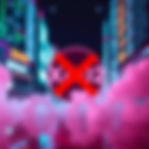 A warning sign with a red cross over the X402 logo, indicating the halt of trading and upcoming deadlines for BitMart users.