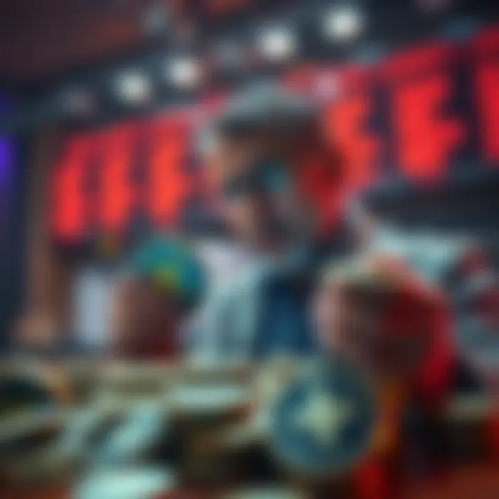 An investor examining 1,000 XRP tokens with excitement, representing a confident financial move.