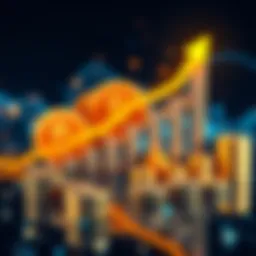 A graphic showing a growing investment chart alongside XRP coins, symbolizing potential for wealth by 2030.