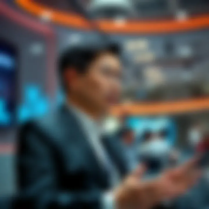 Yat Siu, Chairman of Animoca Brands, speaking about the future of altcoins and Bitcoin in a modern conference setting