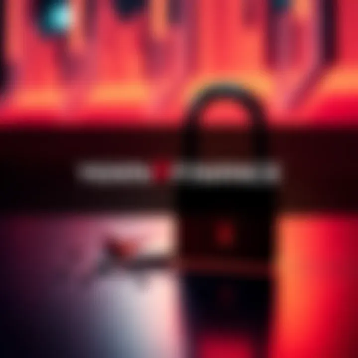Visual representation of the Yearn Finance logo with a broken padlock symbolizing the $9M loss from the yETH token hack