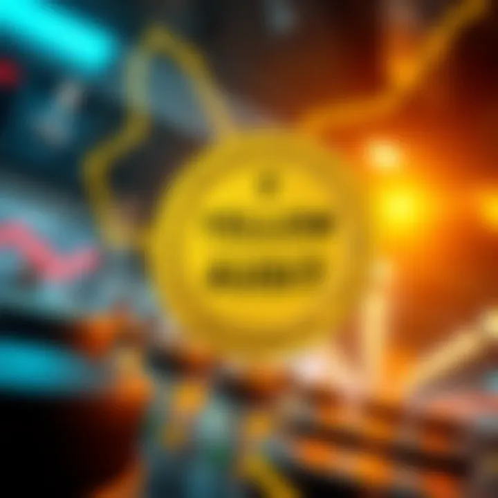 YELLOW token from Yellow Network with a badge indicating highest confidence rating by Guardian Audits, symbolizing security and trust.