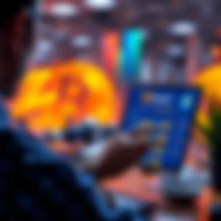 Person reviewing Zcash options for retirement account on iTrustCapital platform