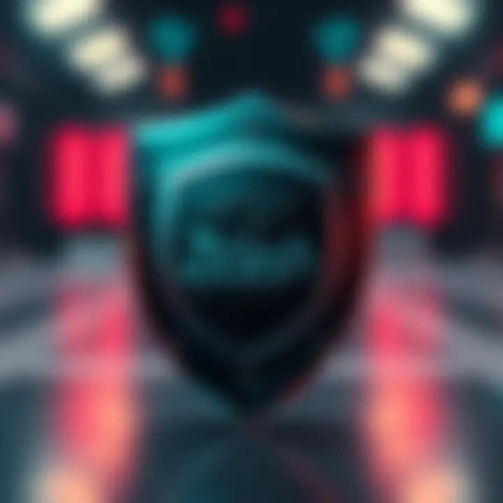 A shield with the Zcash logo, symbolizing security and resilience in cryptocurrency