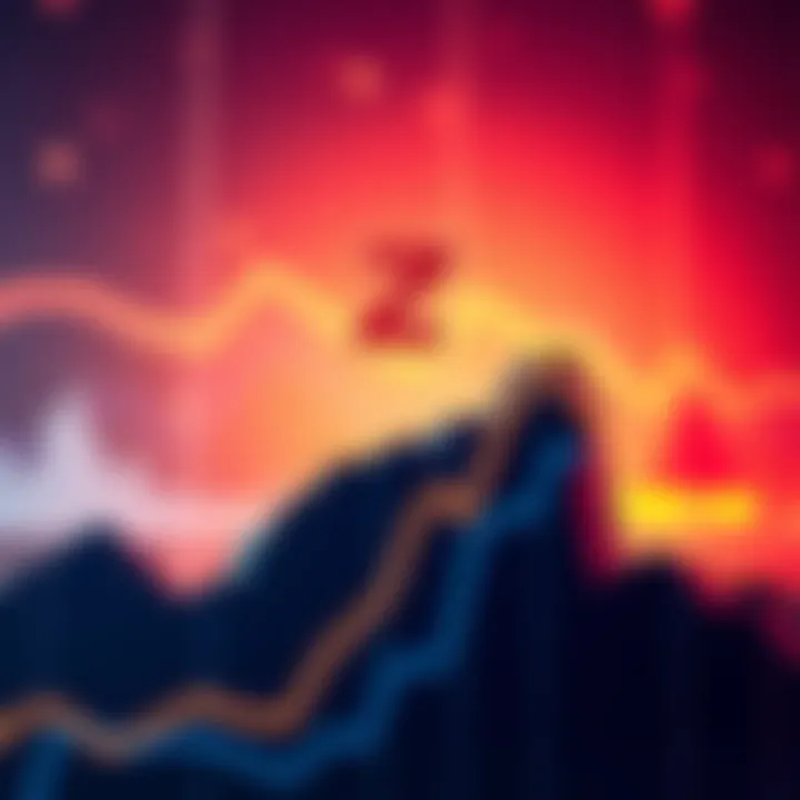 Zcash logo overlaid on a rising graph, symbolizing its increasing popularity in cryptocurrency rankings