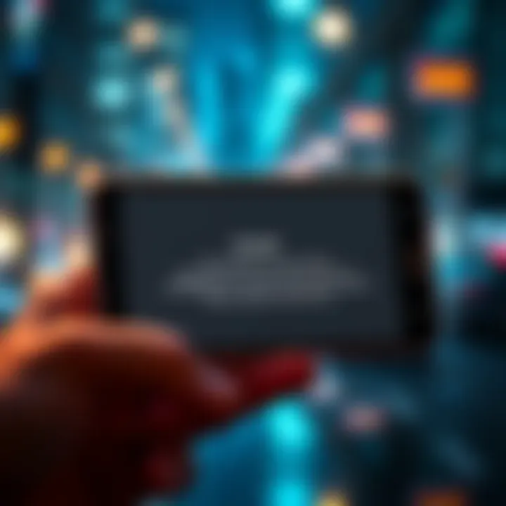 A smartphone displaying an error message from the Exodus wallet about Zcash network unavailability