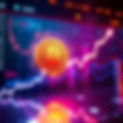 Graph showing the rise in Zec cryptocurrency value with upward trends and market analysis visuals