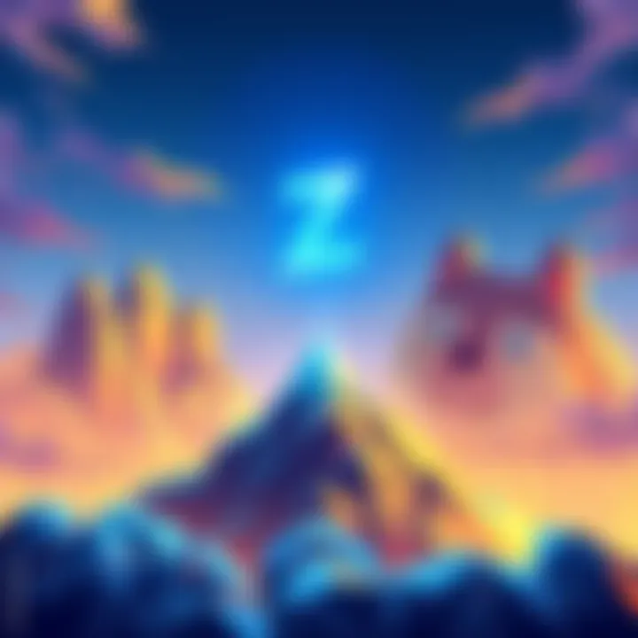 An illustration showing the Zec symbol rising above the Doge symbol, indicating Zec's recent lead in cryptocurrency rankings.